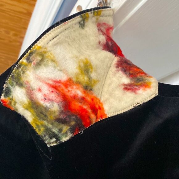 Vintage Paul Smith Black Velvet Double Breasted Blazer - Picture 11 of 12